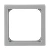 Zwischenring 50x50 mm Kommunikations-Steckverbinder alusilber - Plattform 63   