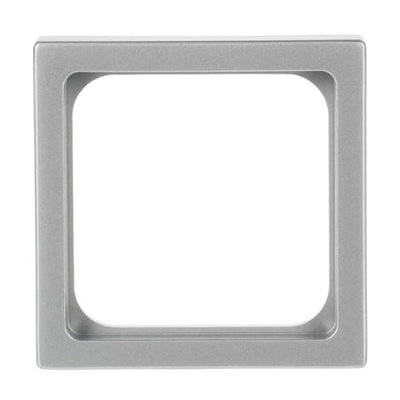 Zwischenring 50x50 mm Kommunikations-Steckverbinder alusilber - Plattform 63