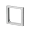 Zwischenring 50x50 mm Kommunikations-Steckverbinder alusilber - Plattform 63   