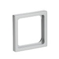 Zwischenring 50x50 mm Kommunikations-Steckverbinder alusilber - Plattform 63