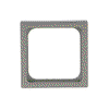 Zwischenring 50x50 mm Kommunikations-Steckverbinder edelstahl - pur edelstahl  