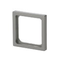 Zwischenring 50x50 mm Kommunikations-Steckverbinder edelstahl - pur edelstahl