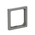 Zwischenring 50x50 mm Kommunikations-Steckverbinder edelstahl - pur edelstahl