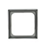 Zwischenring 50x50 mm Kommunikations-Steckverbinder edelstahl - pur edelstahl  