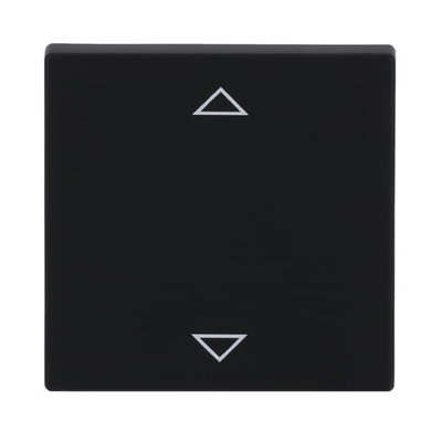 Wippe mit Aufdruck mit Symbol "Pfeil hoch/runter" KNX-Tasterankopplung   