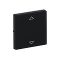 Wippe mit Aufdruck mit Symbol "Pfeil hoch/runter" KNX-Tasterankopplung