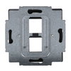 Zentralscheibe Modular-Jack-Einsatz, Keystone 2-fach anthrazit - Plattform 63  