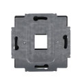 Zentralscheibe Modular-Jack-Einsatz, Keystone 1-fach anthrazit - Plattform 63