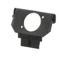 Sockel XLR-Einbaubuchse Neutrik Typ FP anthrazit