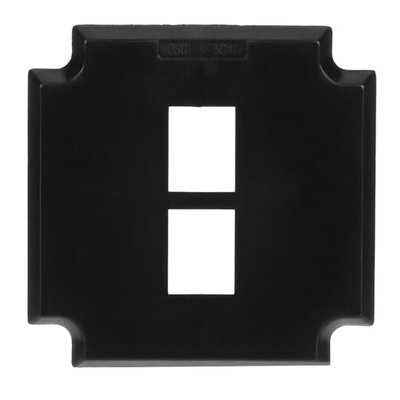 Sockel für 2 Modular-Jack-Buchsen 0210 und 0211