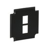 Sockel für 2 Modular-Jack-Buchsen 0210 und 0211   
