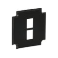Sockel für 2 Modular-Jack-Buchsen 0210 und 0211