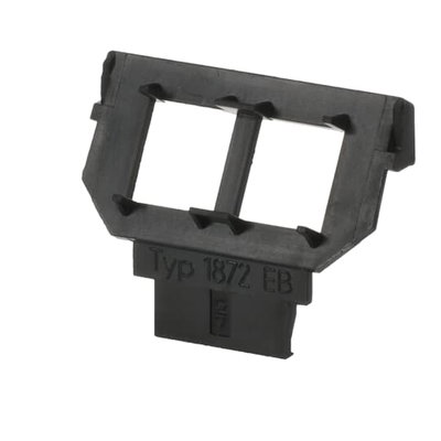 Sockel 2 x 6- und 8-polige Modular-Jack, Kat. 5, ungeschirmt   