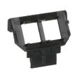 Sockel 2 x 6- und 8-polige Modular-Jack, Kat. 5, ungeschirmt