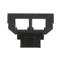 Sockel 2 x 6- und 8-polige Modular-Jack, Kat. 5, ungeschirmt