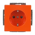 SCHUKO® Steckdosen-Einsatz Safety+ orange - Plattform 63