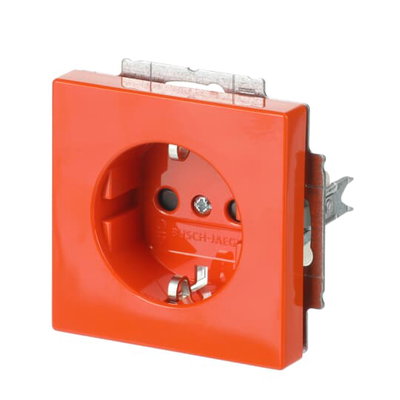 SCHUKO® Steckdosen-Einsatz Safety+ orange - Plattform 63