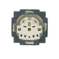 SCHUKO® Steckdosen-Einsatz Safety+ ohne Spreize elfenbeinweiß - Plattform 63