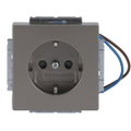Busch-steplight® SCHUKO® Steckdosen-Einsatz Safety+ mit LED