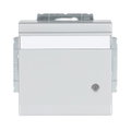 SCHUKO® Steckdosen-Einsatz Safety+ mit LED Kontrolllicht /grün mit Klappdeckel