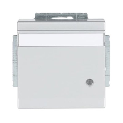 SCHUKO® Steckdosen-Einsatz Safety+ mit LED Kontrolllicht /grün mit Klappdeckel
