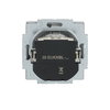 SCHUKO® Steckdosen-Einsatz Safety+ mit LED Kontrolllicht /grün mit Klappdeckel