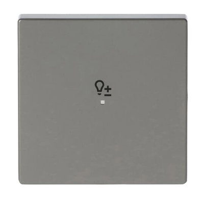 Wippe 1-fach, mit Symbol "Dimmer"