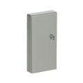 Wippe 2-fach links, mit Symbol "Dimmer"