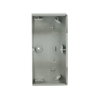 Wippe 2-fach links, mit Symbol "Dimmer"   