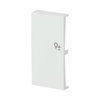 Wippe 2-fach links, mit Symbol "Dimmer"   