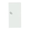 Wippe 2-fach rechts, mit Symbol "Dimmer"   