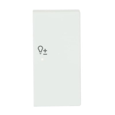 Wippe 2-fach rechts, mit Symbol "Dimmer"