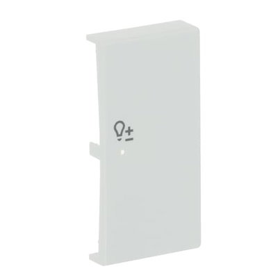 Wippe 2-fach rechts, mit Symbol "Dimmer"   