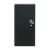 Wippe 2-fach links, mit Symbol "Dimmer"   
