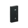 Wippe 2-fach links, mit Symbol "Play/Pause"   