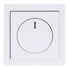 Busch-Drehdimmer LED, Komplettset mit Glimmlampe studioweiß - future® linear