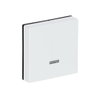 Bedienelement für Dimmer Doppeltaster mit Glimmlampe studioweiß - Plattform 63