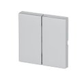 Wippe für Smart Switch 2-fach alusilber - Plattform 63