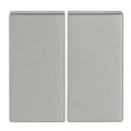 Wippe für Smart Switch 2-fach edelstahl - pur edelstahl