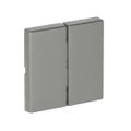 Wippe für Smart Switch 2-fach edelstahl - pur edelstahl