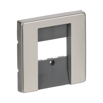 Zentralscheibe Multimedia, D-Sub-Steckverbinder 15-polig 1-fach edelstahl - pur