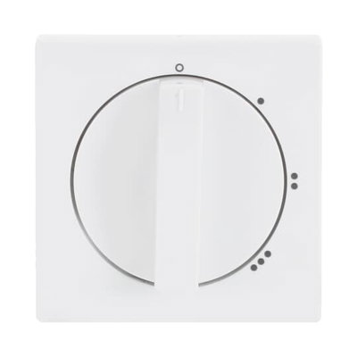 Zentralscheibe mit Aufdruck Symbol "0-1-2-3" für Stufenschalter, Drehknopf