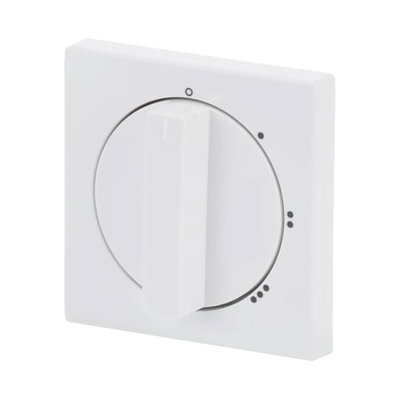 Zentralscheibe mit Aufdruck Symbol "0-1-2-3" für Stufenschalter, Drehknopf