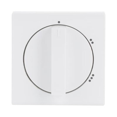 Zentralscheibe mit Aufdruck Symbol "1-2-3" für Stufenschalter, Drehknopf
