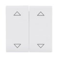 Wippe mit Aufdruck mit Symbol "Pfeil hoch/runter" KNX-Tasterankopplung