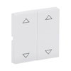 Wippe mit Aufdruck mit Symbol "Pfeil hoch/runter" KNX-Tasterankopplung   