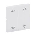 Wippe mit Aufdruck mit Symbol "Pfeil hoch/runter" KNX-Tasterankopplung