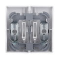 Wippe mit Aufdruck mit Symbol "Pfeil hoch/runter" KNX-Tasterankopplung