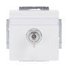 SCHUKO® Steckdosen-Einsatz Safety+ mit Klappdeckel ,