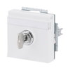 SCHUKO® Steckdosen-Einsatz Safety+ mit Klappdeckel ,